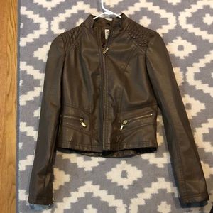 American Culture faux leather jacket